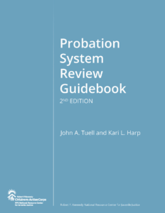 Probation System Review Guidebook 2nd Edition - Cover